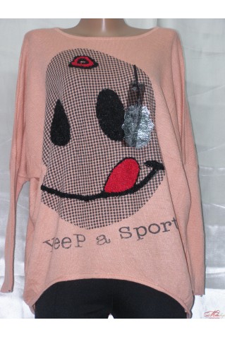 Молодежный свитер Smile